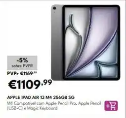 Radio Popular Apple - ipad air 13 m4 256gb sg promoção