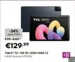 Radio Popular Tcl - tablet tab 10l gen4 64gb cz promoção