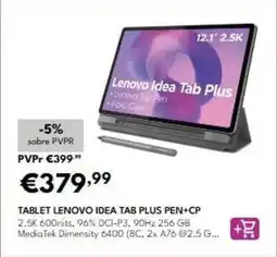 Radio Popular Lenovo - tablet idea tab plus pen+cp promoção