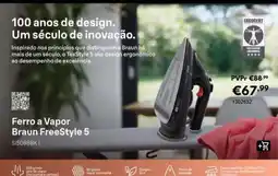 Radio Popular Braun - ferro a vapor promoção