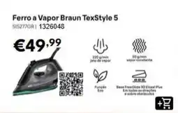 Radio Popular A+ - ferro a vapor braun texstyle 5 promoção