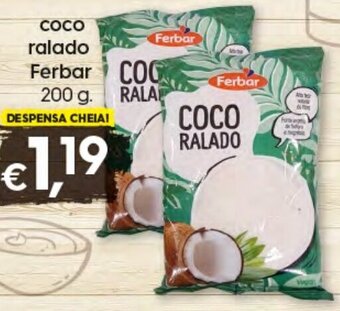 Bolama Coco Ralado Ferbar 200g promoção
