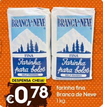 Bolama Farinha Fina Branca de Neve 1kg promoção