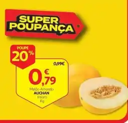 Auchan melão amarelo auchan promoção