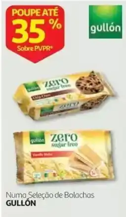 Auchan Bolachas zero sugar free gullón promoção