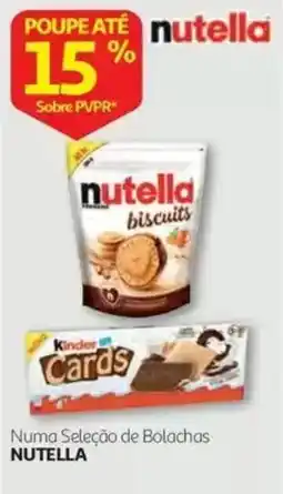 Auchan nutella biscuits promoção