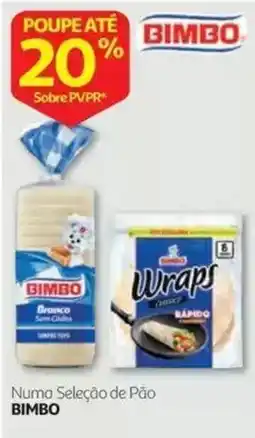 Auchan Numa Seleção de Pão BIMBO promoção