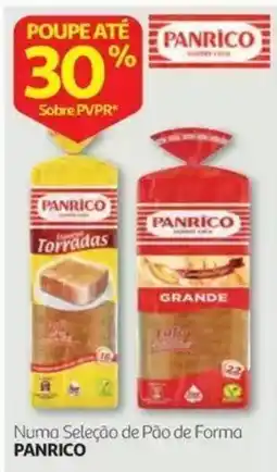 Auchan Pão de forma panrico promoção