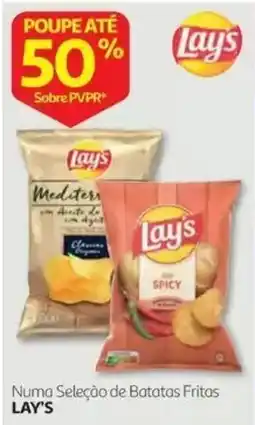 Auchan Numa Seleção de Batatas Fritas Lay's promoção