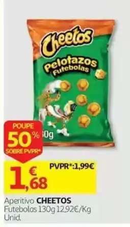 Auchan Cheetos pelotazos futebolas promoção