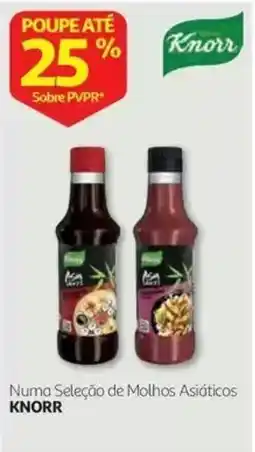 Auchan Numa Seleção de Molhos Asiáticos Knorr promoção