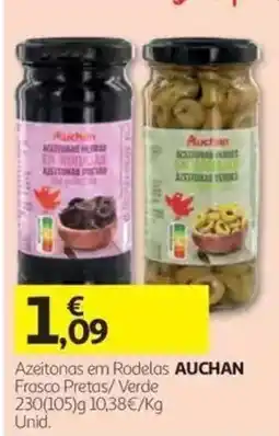 Auchan Azeitonas em Rodelas Auchan promoção