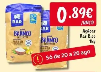 Açúcar branco rar b.co