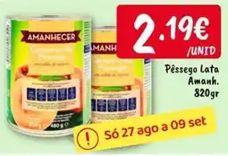 Ponto Fresco Pêssego lata amanh promoção