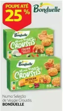 Auchan Veggie Croustis Bonduelle promoção