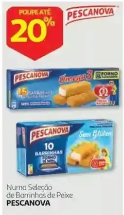 Auchan Barrinhas de peixe pescanova promoção