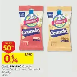 Auchan Queijo limiano crunchy promoção