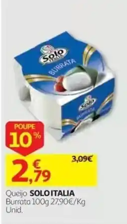 Auchan Queijo Solo Italia promoção