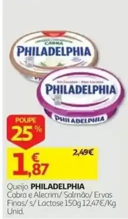 Auchan Queijo philadelphia promoção