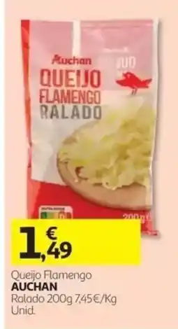 Auchan Queijo flamengo auchan ralado promoção