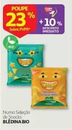 Auchan Snacks Blédina Bio promoção