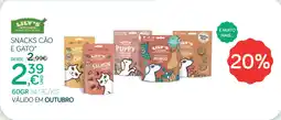 ZU Lily's snacks cão e gato promoção