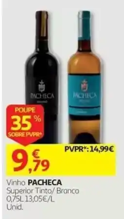Auchan Vinho Pacheca promoção