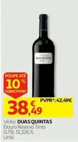 Auchan vinho duas quintas promoção