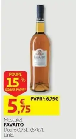 Auchan Moscatel favaito promoção