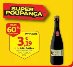 Auchan Vinho o tal da lixa promoção