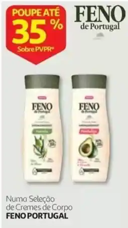 Auchan cremes de corpo feno portugal promoção