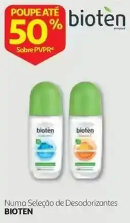 Auchan Desodorantes biotén promoção