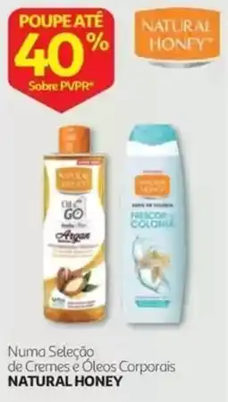 Auchan Natural honey oil go argan promoção