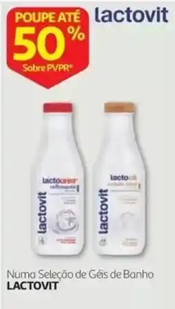 Auchan Lactovit geis de banho promoção