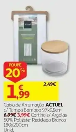 Auchan Caixa de Arrumação Actuel promoção