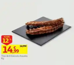 Auchan Tiras de Entrecosto Assadas promoção