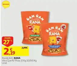 Auchan Ravioli Kids Rana promoção