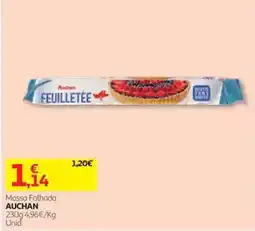 Auchan Massa Folhada Auchan promoção