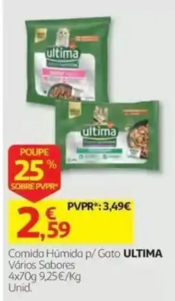 Auchan comida húmida p/ gato ultima promoção