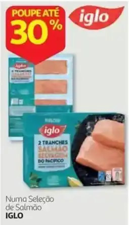 Auchan Numa Seleção de Salmão Iglo promoção