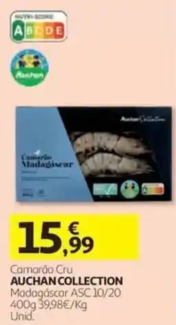 Auchan Camarão cru auchan collection promoção
