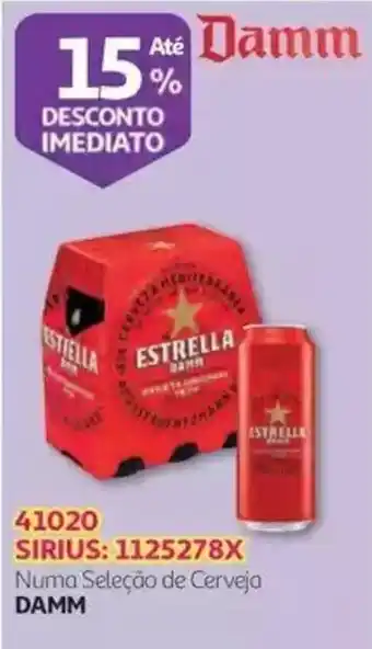 Auchan Estrella Damm promoção