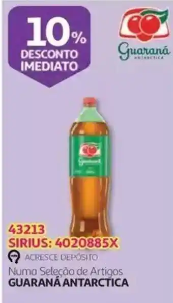 Auchan Guaraná Antarctica promoção