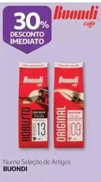 Auchan Buondi café promoção
