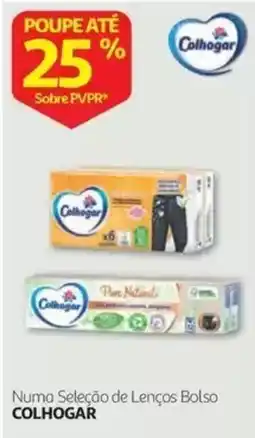 Auchan Numa Seleção de Lenços Bolso Colhogar promoção