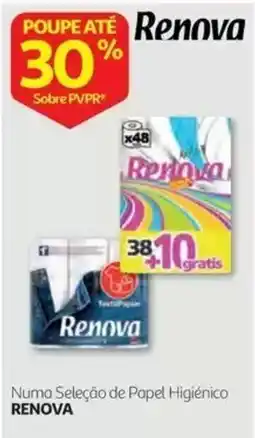 Auchan Renova papel higiênico promoção