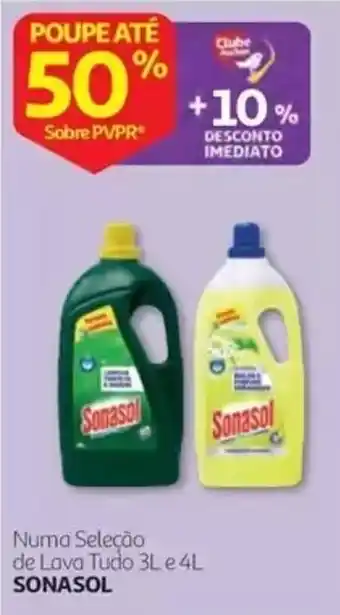 Auchan Lava Tudo Sonasol promoção