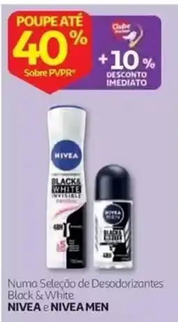 Auchan Nivea black & white invisible promoção