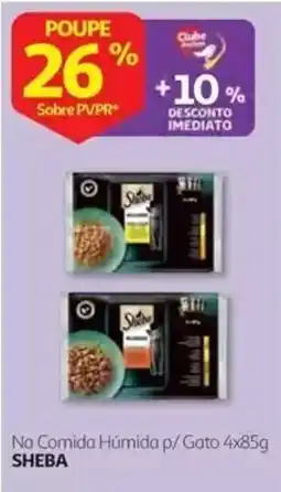 Auchan Comida Húmida p/ Gato Sheba promoção