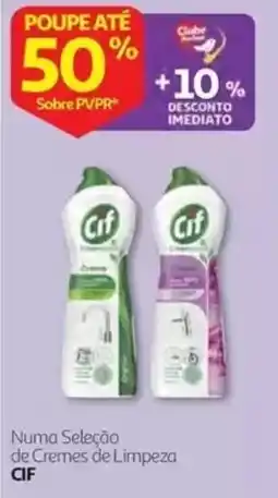Auchan Cremes de limpeza Cif promoção